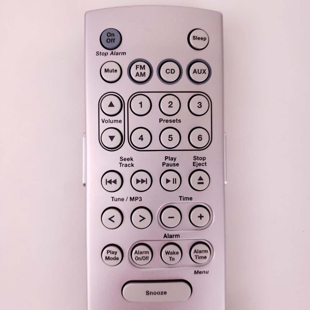 Bose CT6353 Silver Premium Backlit Audio Remote 54-00877 Tested Working - RARE - Picture 3 of 13